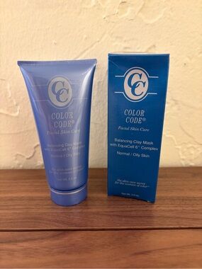 Color Code Balancing Clay Mask EquaCell 6 Complex 3 oz Normal/Oily Skin